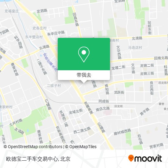 欧德宝二手车交易中心地图