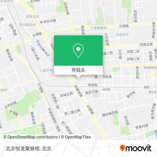 北京恒龙聚旅馆地图