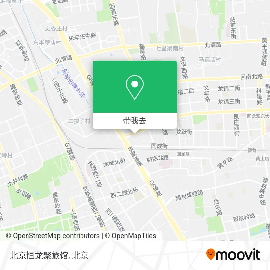 北京恒龙聚旅馆地图