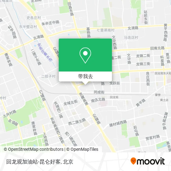回龙观加油站-昆仑好客地图