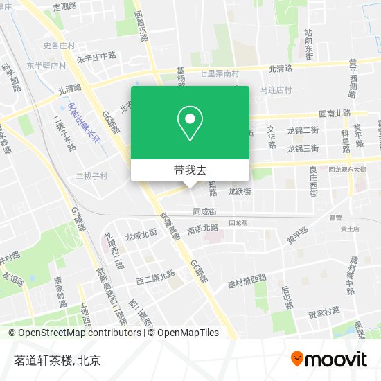 茗道轩茶楼地图