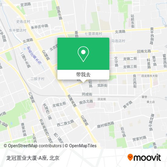 龙冠置业大厦-A座地图