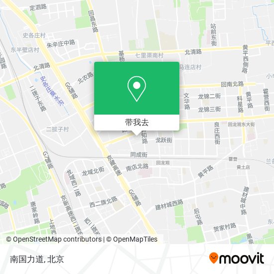 南国力道地图