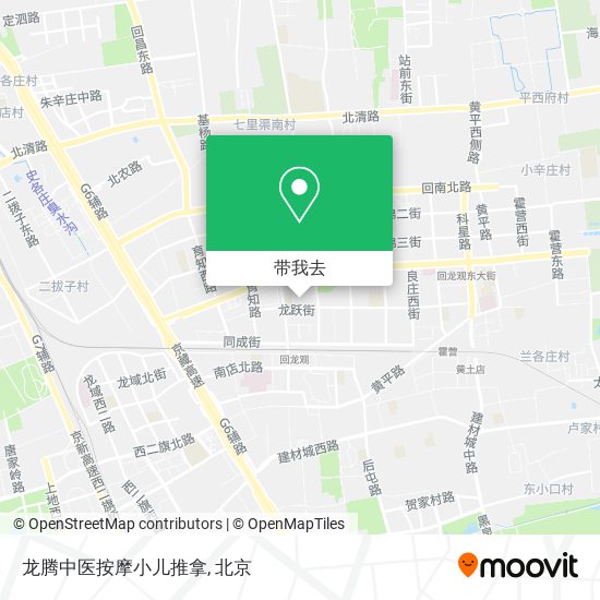 龙腾中医按摩小儿推拿地图