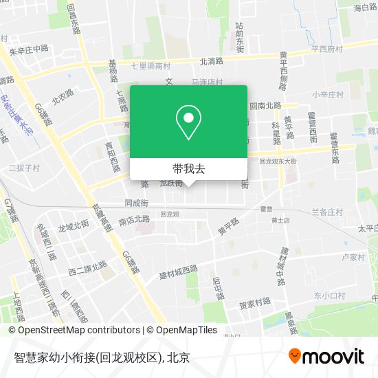 智慧家幼小衔接(回龙观校区)地图
