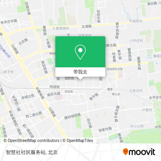 智慧社社区服务站地图