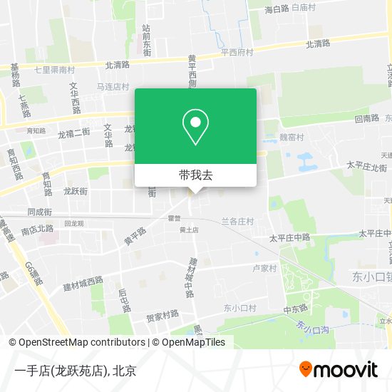 一手店(龙跃苑店)地图