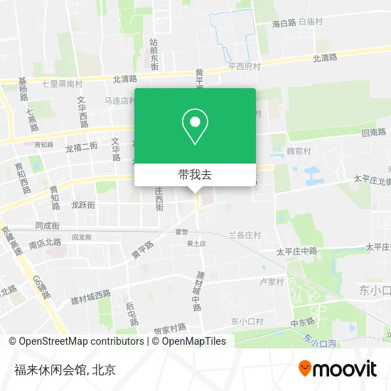 福来休闲会馆地图