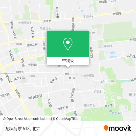 龙跃苑东五区地图