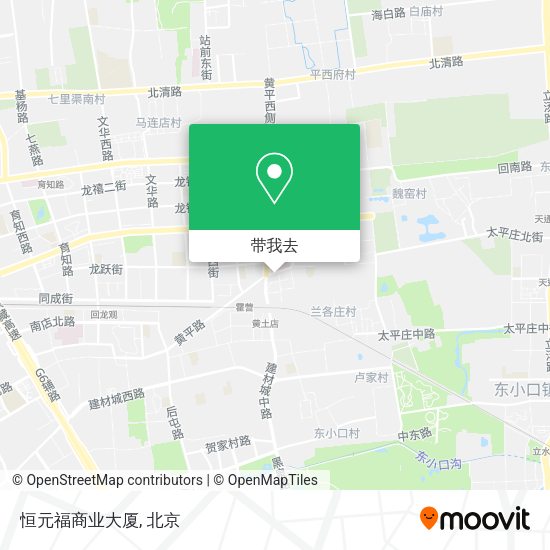 恒元福商业大厦地图