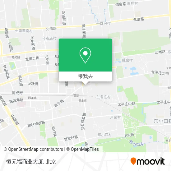 恒元福商业大厦地图