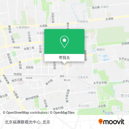 北京福康眼视光中心地图
