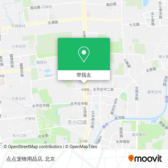 点点宠物用品店地图
