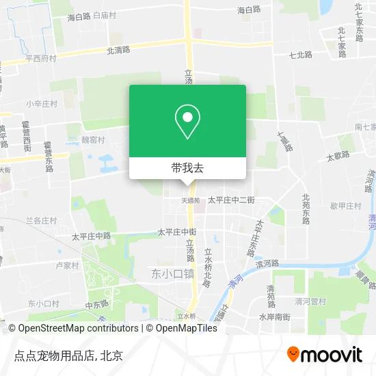 点点宠物用品店地图