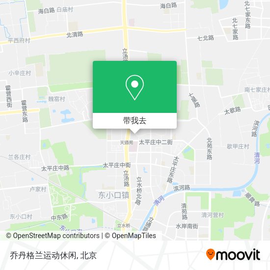 乔丹格兰运动休闲地图