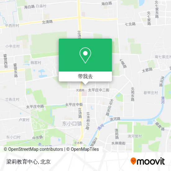 梁莉教育中心地图