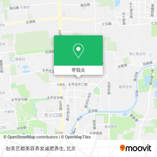 创美艺都美容养发减肥养生地图