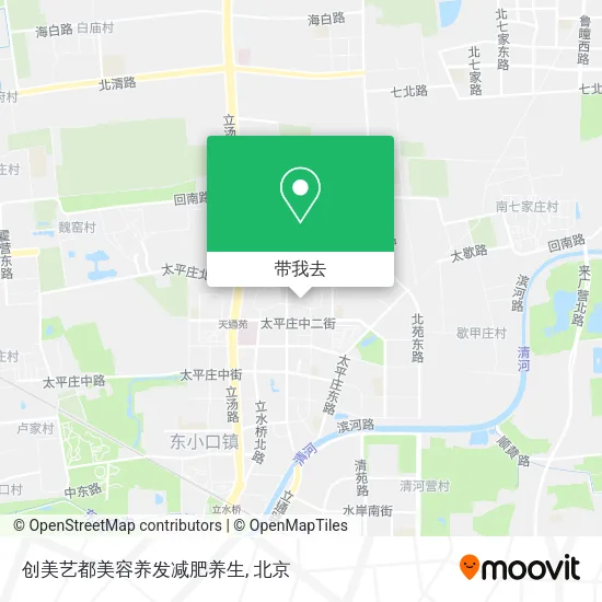 创美艺都美容养发减肥养生地图