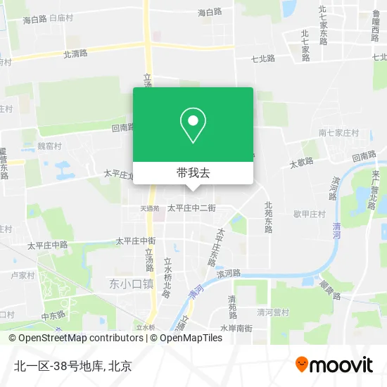 北一区-38号地库地图