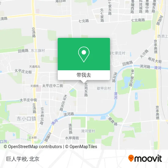 巨人学校地图