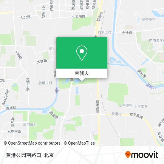 黄港公园南路口地图