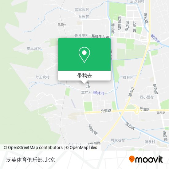 泛英体育俱乐部地图