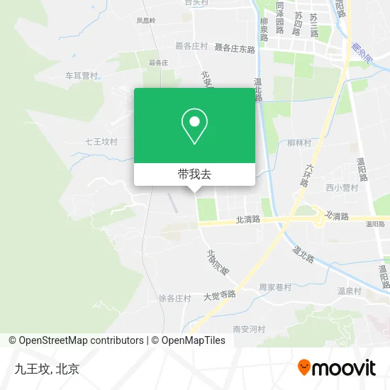九王坟地图