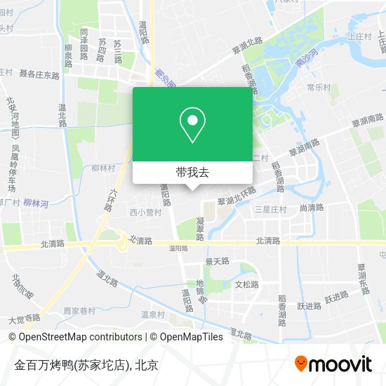 金百万烤鸭(苏家坨店)地图