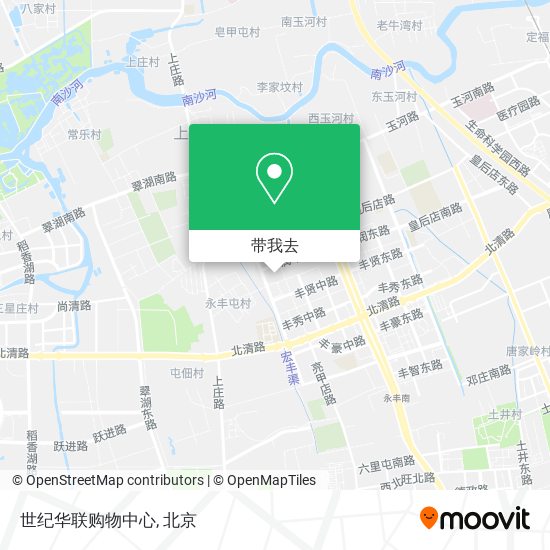 世纪华联购物中心地图