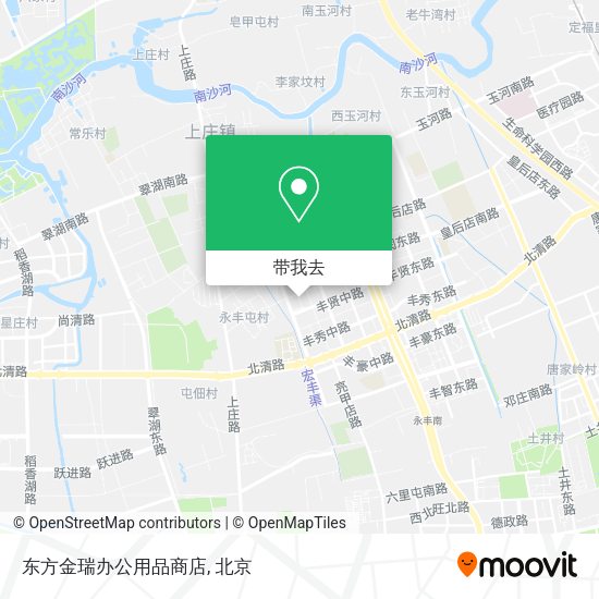 东方金瑞办公用品商店地图