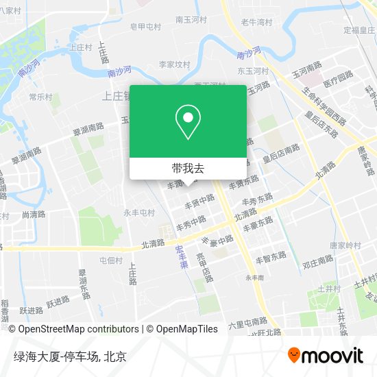 绿海大厦-停车场地图