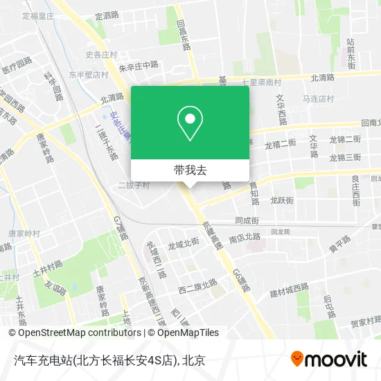 汽车充电站(北方长福长安4S店)地图