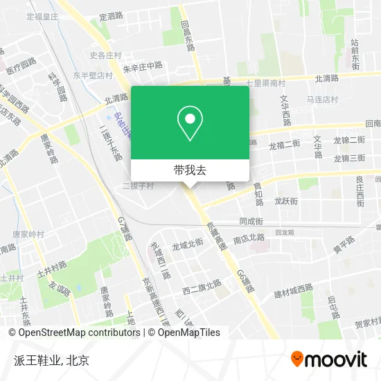 派王鞋业地图