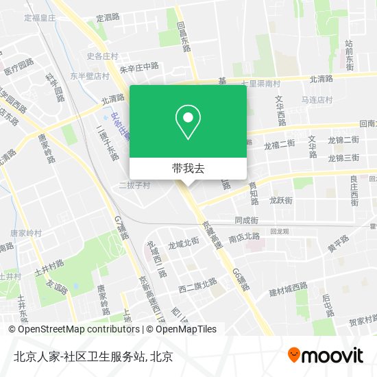 北京人家-社区卫生服务站地图