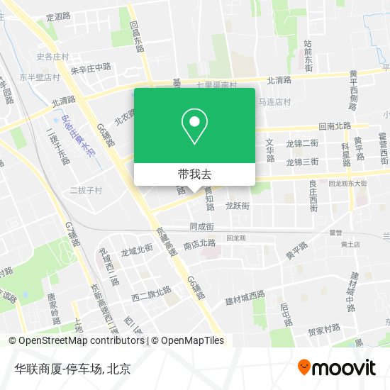 华联商厦-停车场地图