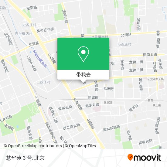 慧华苑 3 号地图