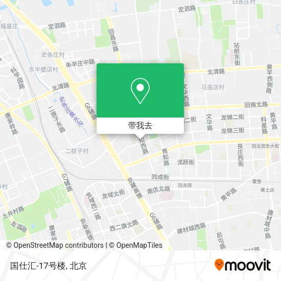 国仕汇-17号楼地图