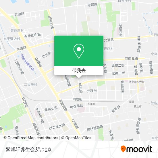 紫旭轩养生会所地图