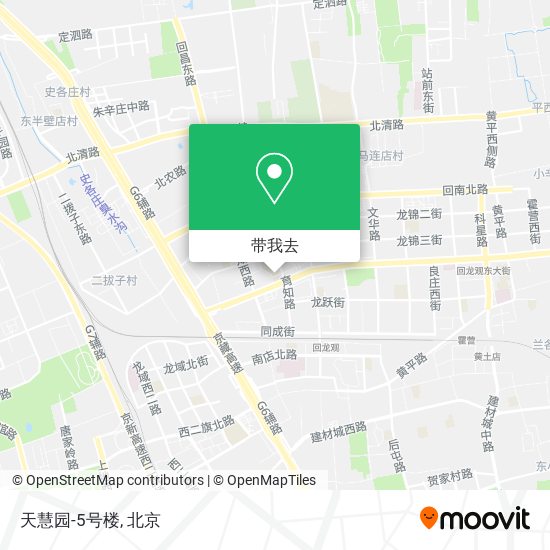天慧园-5号楼地图