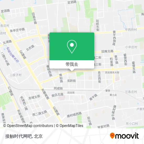 接触时代网吧地图