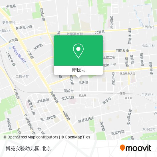 博苑实验幼儿园地图