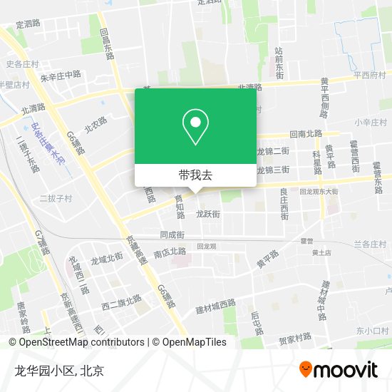 龙华园小区地图