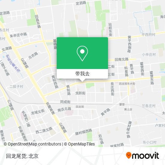 回龙尾货地图