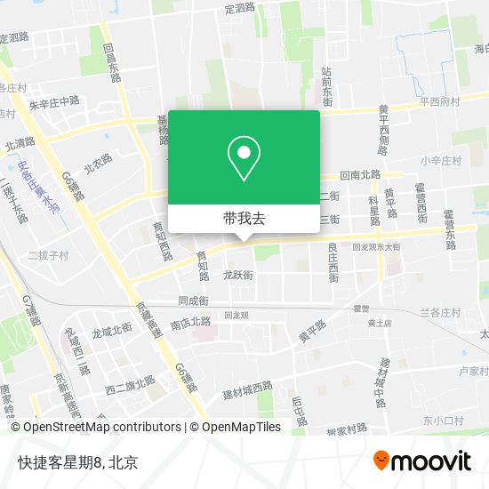 快捷客星期8地图