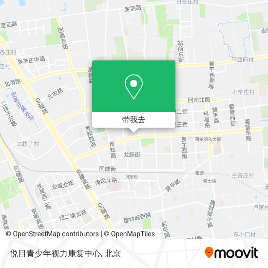 悦目青少年视力康复中心地图