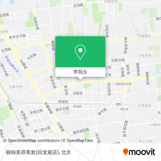 丽锦美容美发(回龙观店)地图