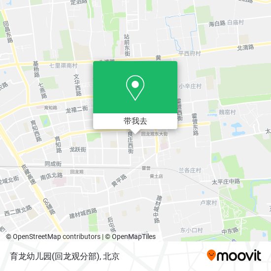育龙幼儿园(回龙观分部)地图