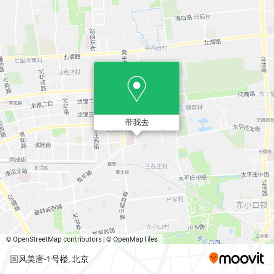 国风美唐-1号楼地图
