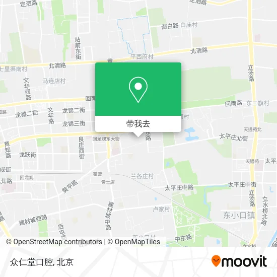 众仁堂口腔地图