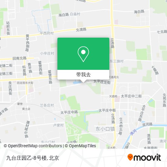 九台庄园乙-8号楼地图